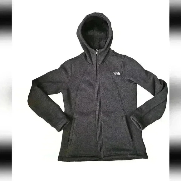 The North Face Womens Gray Crescent Sunset Full Zip S - Picture 9 of 15